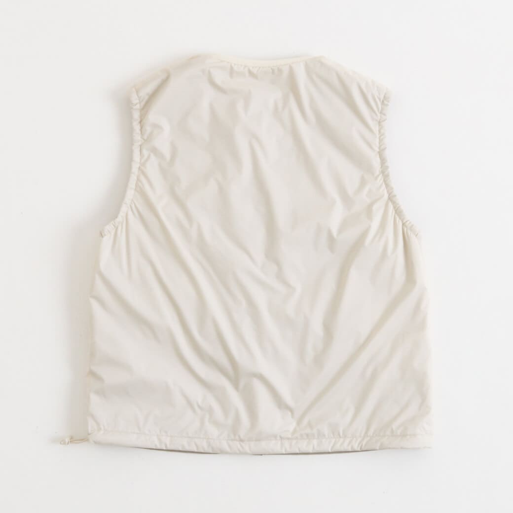 DANTON ダントン ナイロンタフタ インサレーションノーカラーベスト