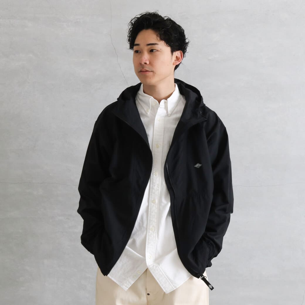 DANTON ダントン メンズスタナー ナイロン フーデッド ジャケット