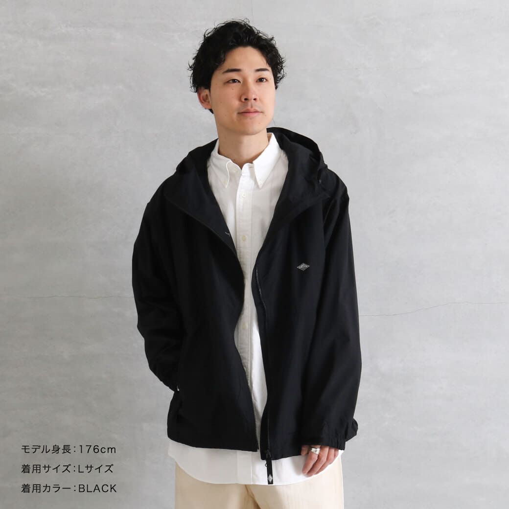 DANTON ダントン メンズスタナー ナイロン フーデッド ジャケット