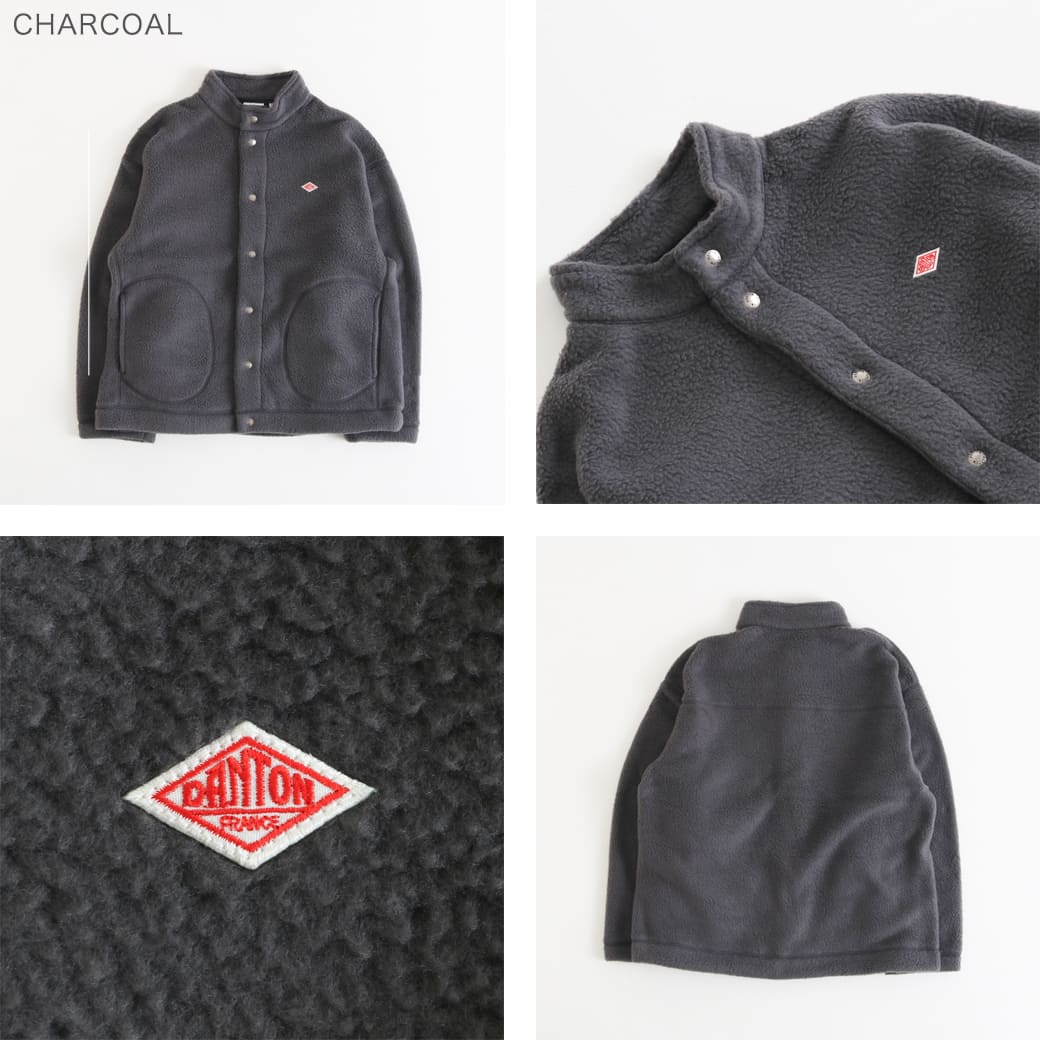 DANTON ノーカラー ジャケット 38 Danton 「DANTON」 ノーカラージャケット 38 ネイビー