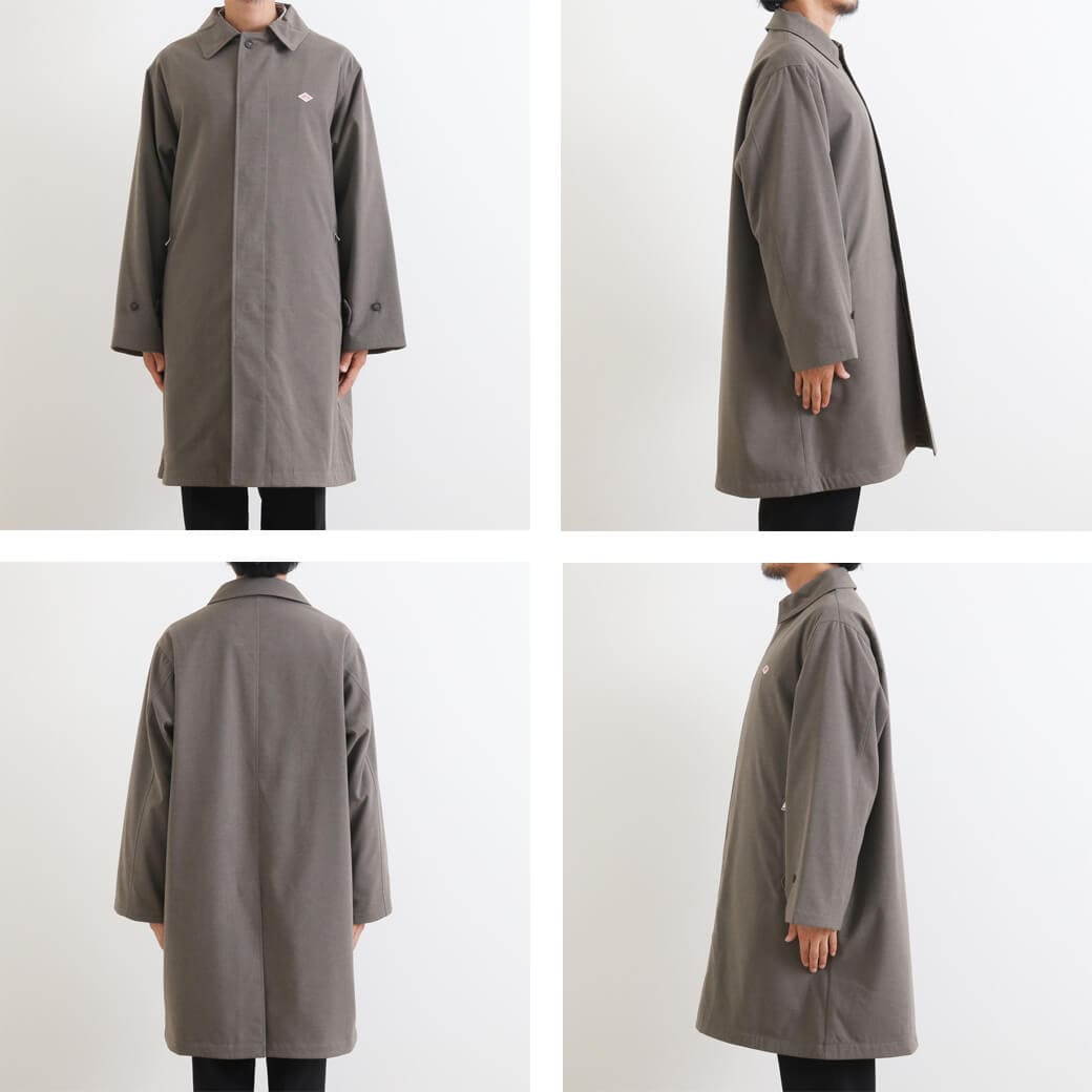 Danton メンズ ノーカラーコート 楽天市場】ダントン ノーカラー コート（コート・ジャケット