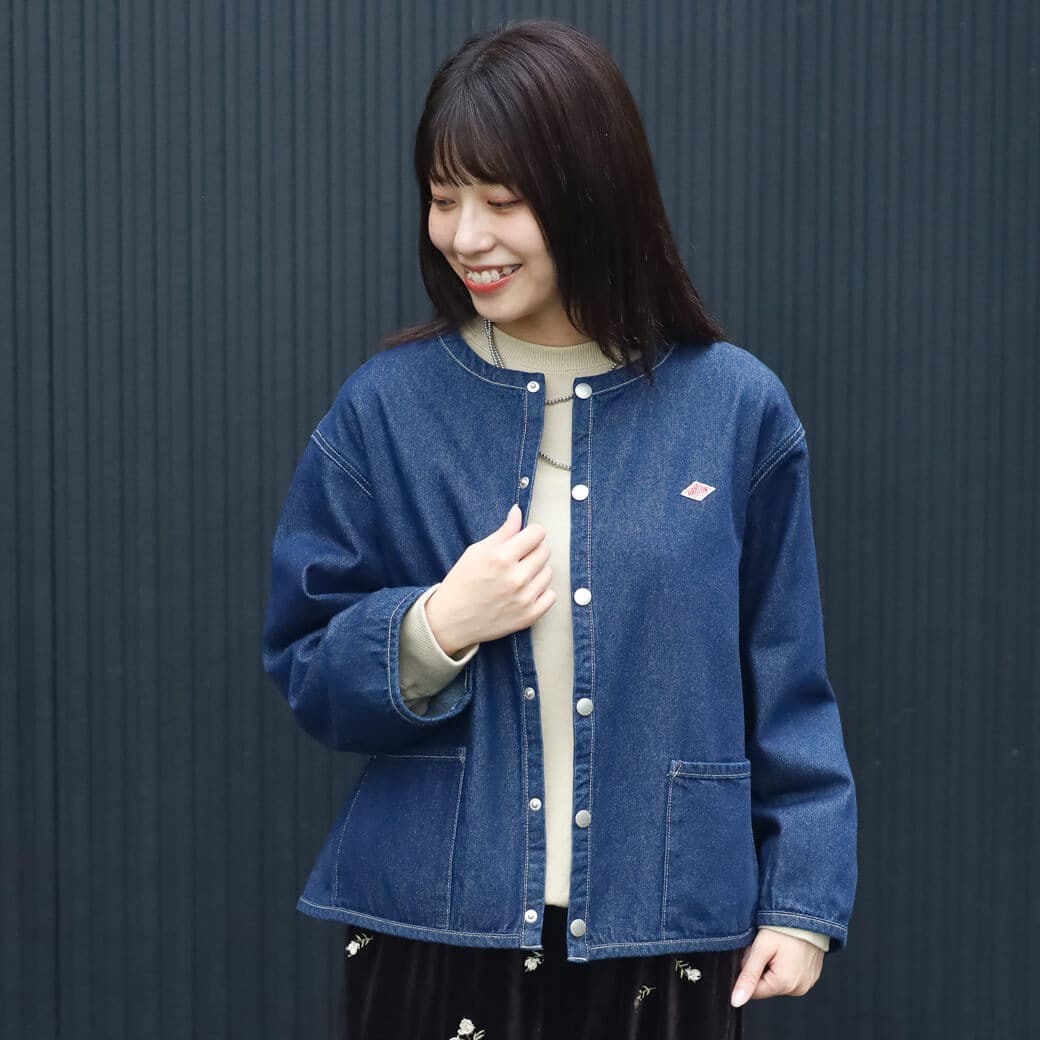 DANTON ダントン デニムカラーレスジャケット