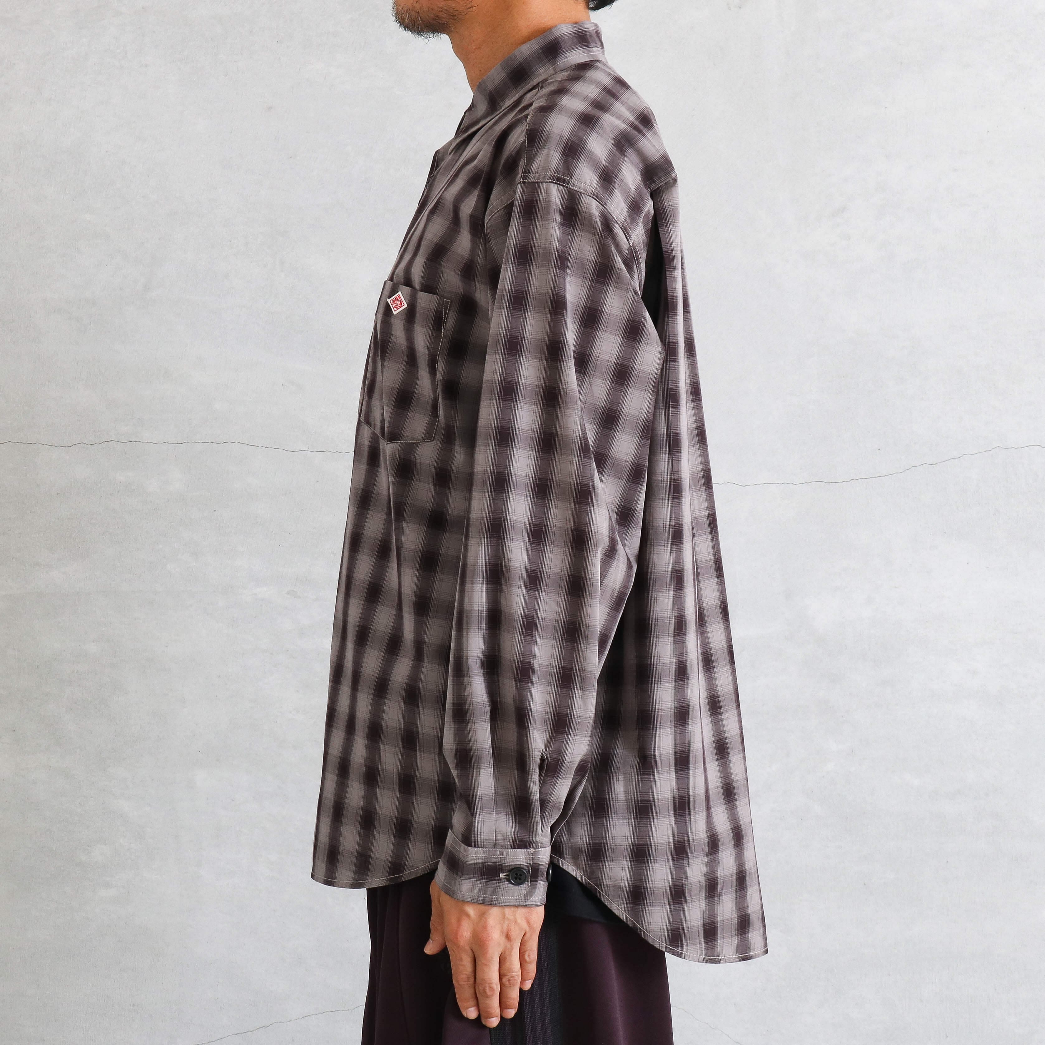 DANTON ダントン コットンワークシャツ　サイズ42 MEN'S WORK SHIRT（シャツ/ブラウス）｜DANTON（ダントン）の