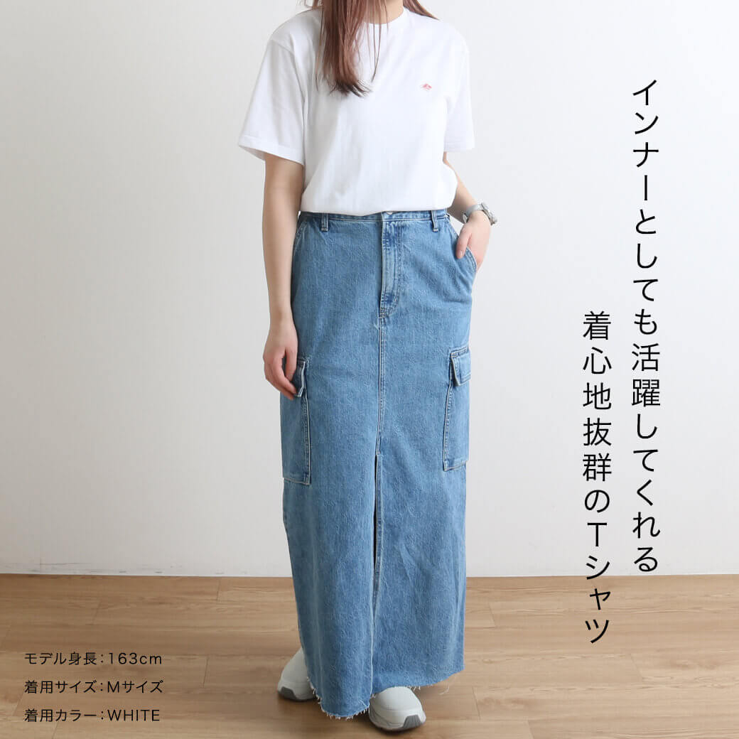 DANTON ダントン ウーマン ショートスリーブインナーTシャツ｜BORN