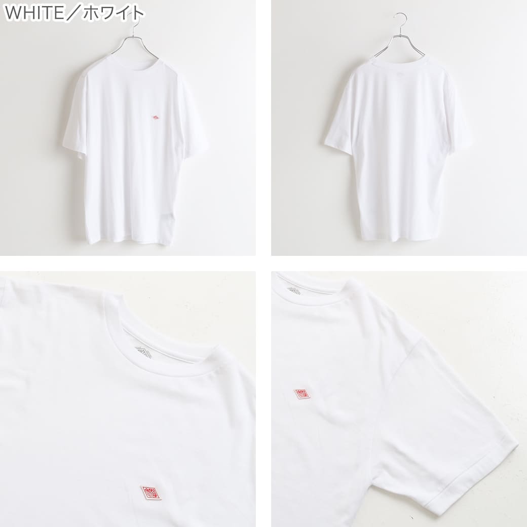 DANTON ダントン テトロンコットン 半袖 インナーTシャツ 無地｜BORN