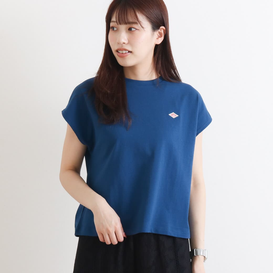 DANTON ダントン コットンジャージー ドルマン ショートTシャツ