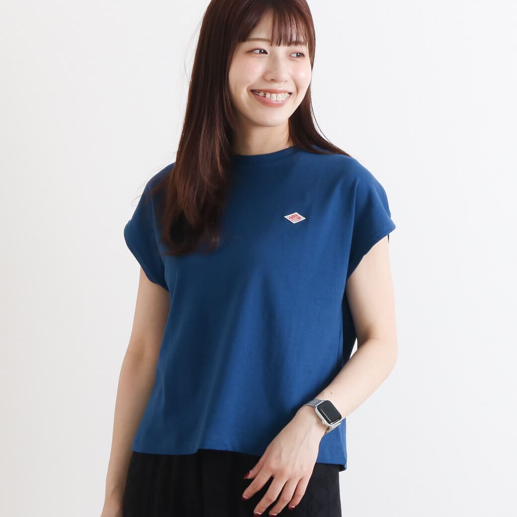 DANTON ダントン コットンジャージー ドルマン ショートTシャツ｜BORN