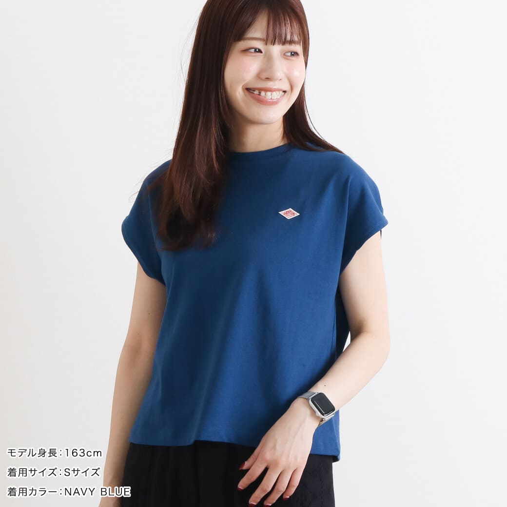 DANTON ダントン コットンジャージー ドルマン ショートTシャツ｜BORN