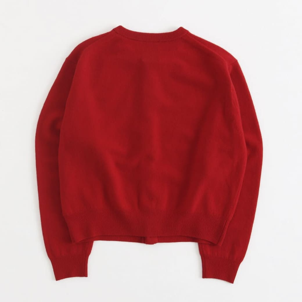 【SALE】DANTON ダントン レッド　赤　 ウール ニット セーター 36 新品】DANTON ダントン レッド 赤 ウール ニット セーター 36 Danton