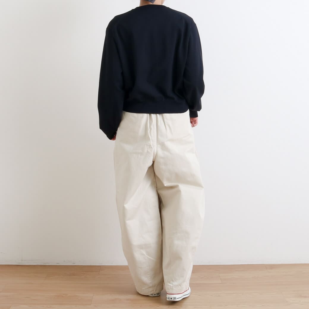 DANTON ダントン ジャージーニット クルーネック長袖カーディガン