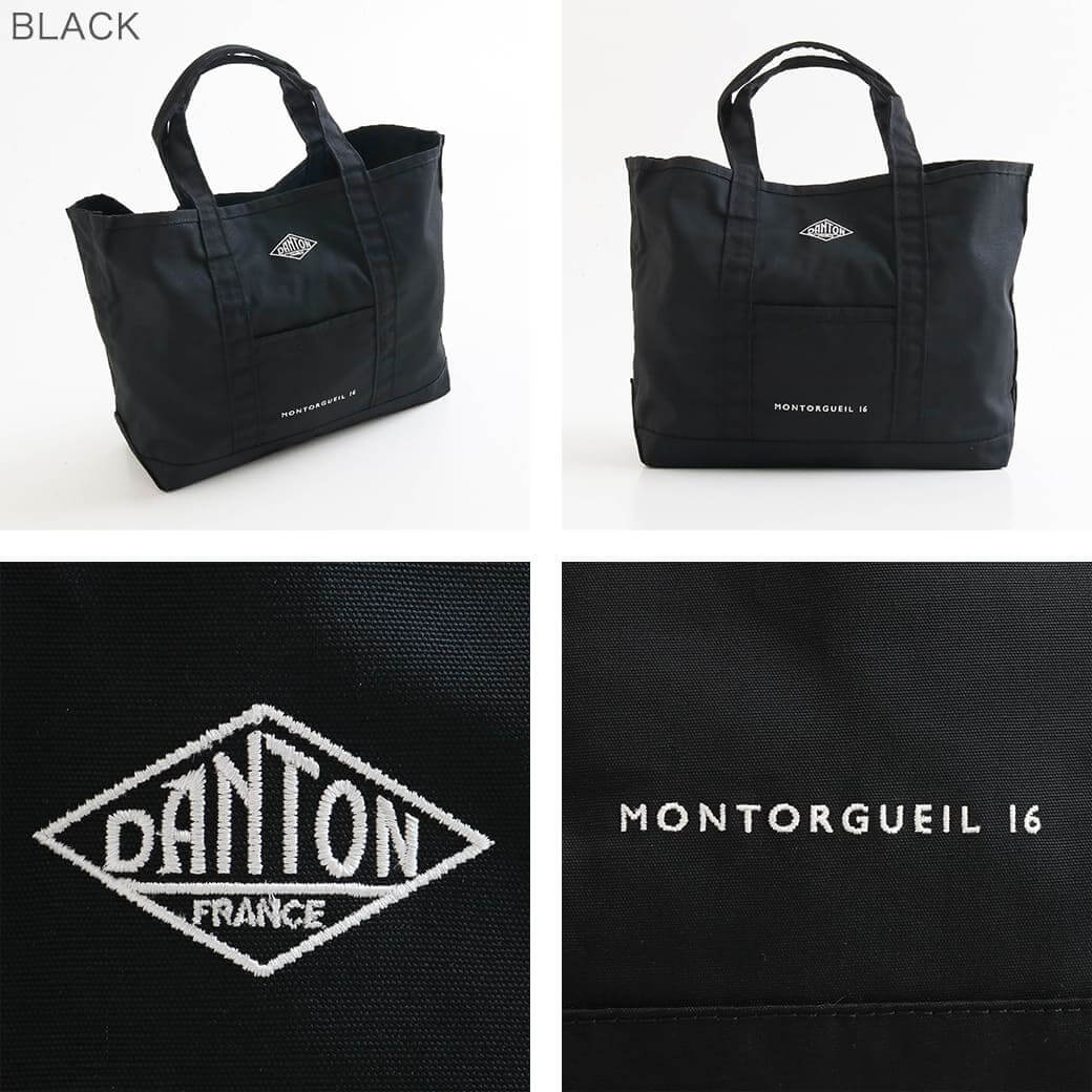 ダントン　DANTON MONTORGUEIL 16 ブラック トートバッグ 楽天市場】【2025年 S/S】バッグ DANTON ダントン