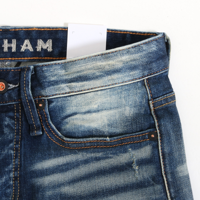 ✨美品/特大サイズ(W34/XL位)✨DENHAM BOLT デニムパンツ 青 FIT GUIDE｜DENHAM（デンハム）日本公式オンラインストア