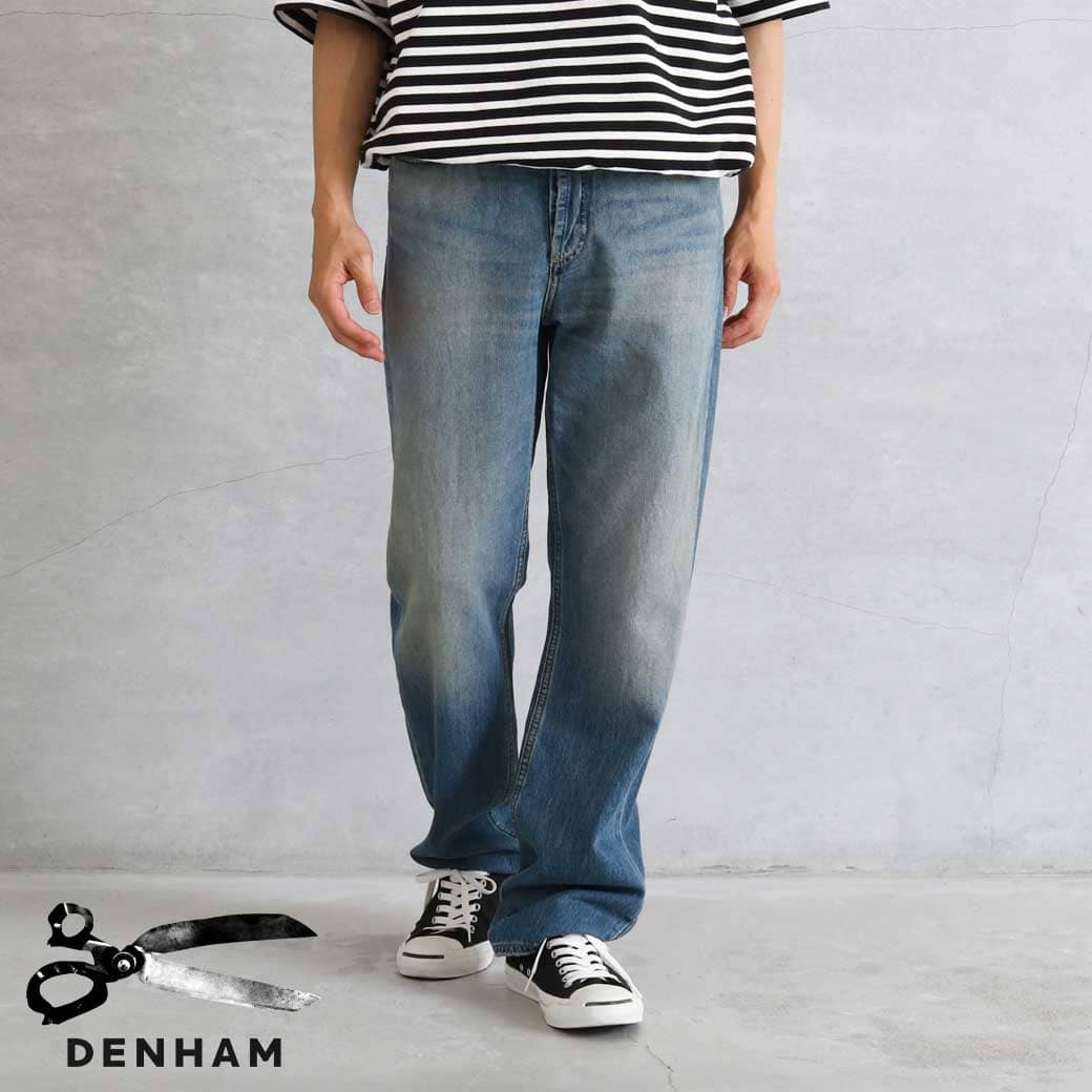 DENHAM デンハム 生デニム　スリムフィット　サイズ29 DENHAM デンハム RAZOR SLIM FIT ストレッチ サイズ29 - メルカリ