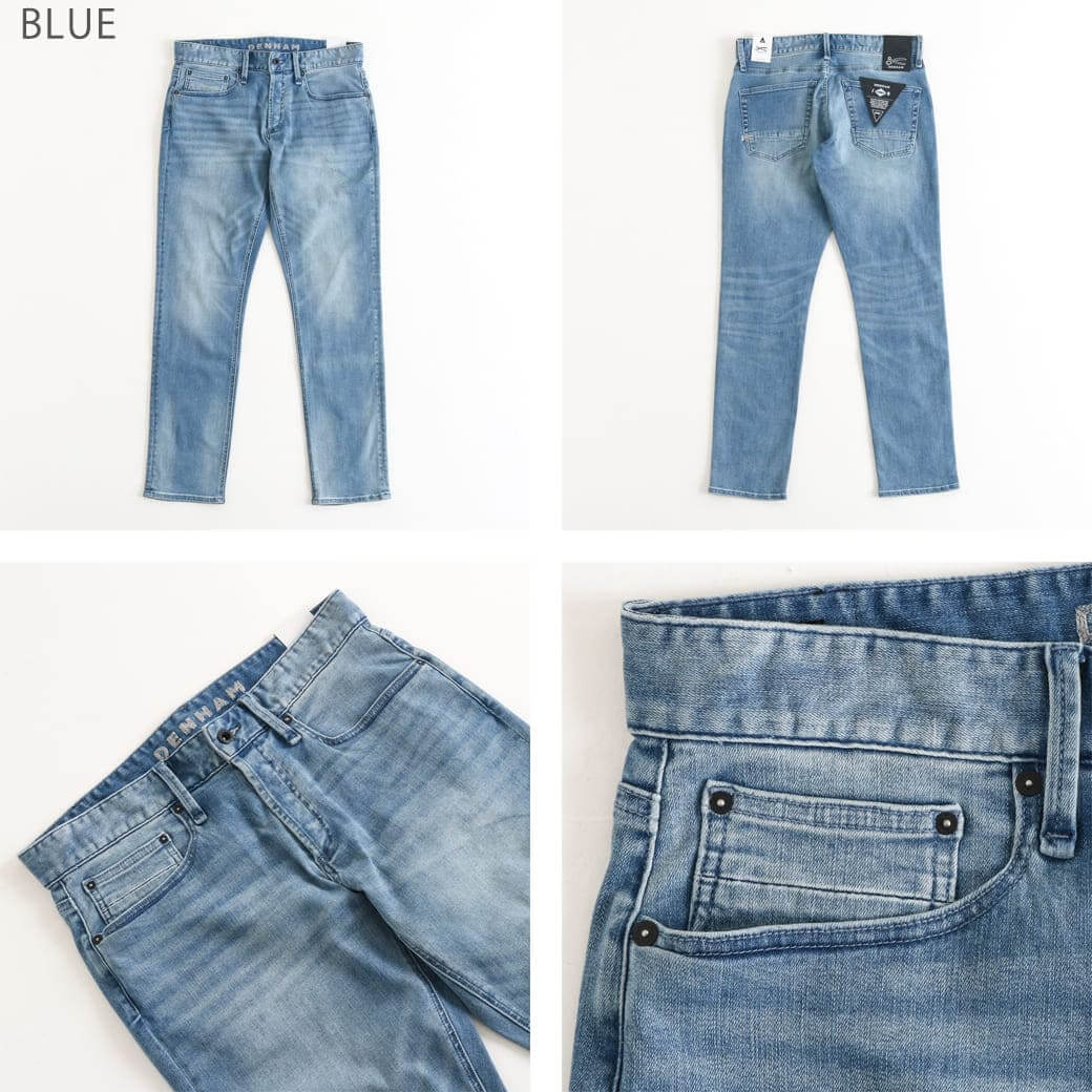 DENHAM RAZOR GIRLデニム ライトブルー RAZOR Comfort Light Wash - DENHAM