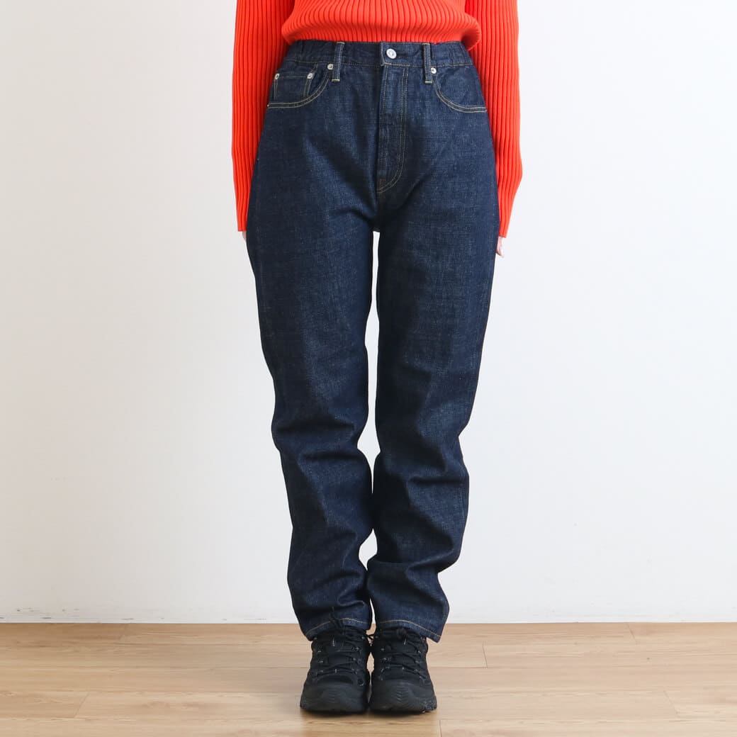 D.M.G. ドミンゴ 甘織5ポケットイージーデニムパンツ｜BORN FREE