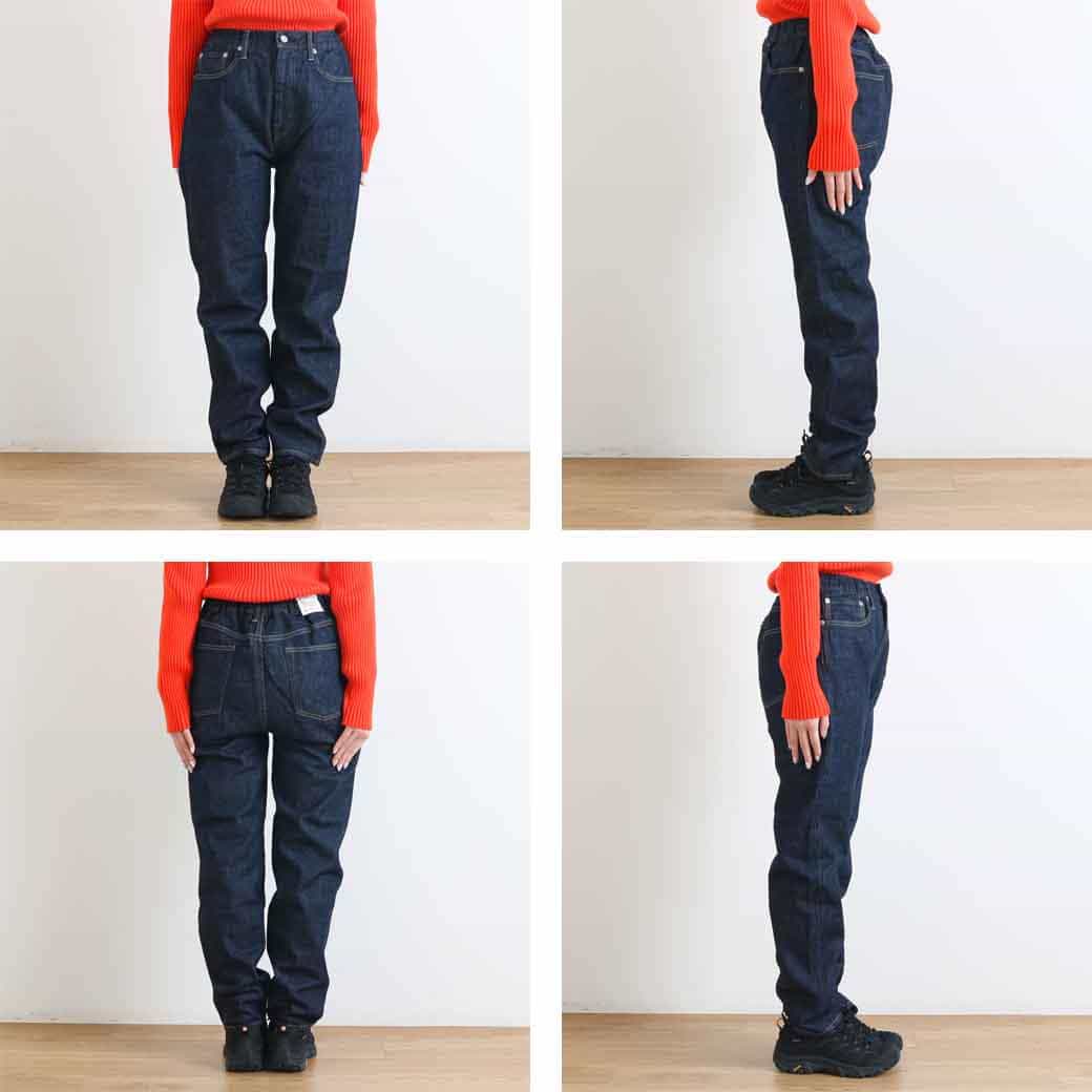 D.M.G. ドミンゴ 甘織5ポケットイージーデニムパンツ｜BORN FREE