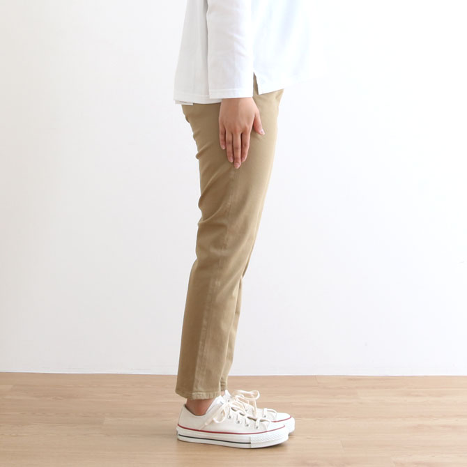 13-921T D.M.G ドミンゴ イスコ　テーパードパンツ　ストレッチ D.M.G / ディーエムジー] ISKOチノストレッチリラクシング