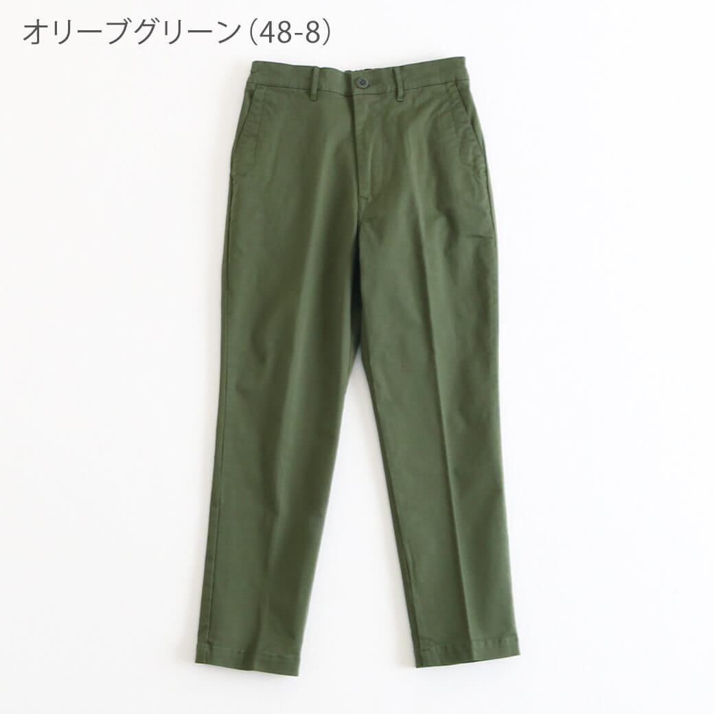 D.M.G. ディーエムジー ストレッチチノ イージーテーパードパンツ