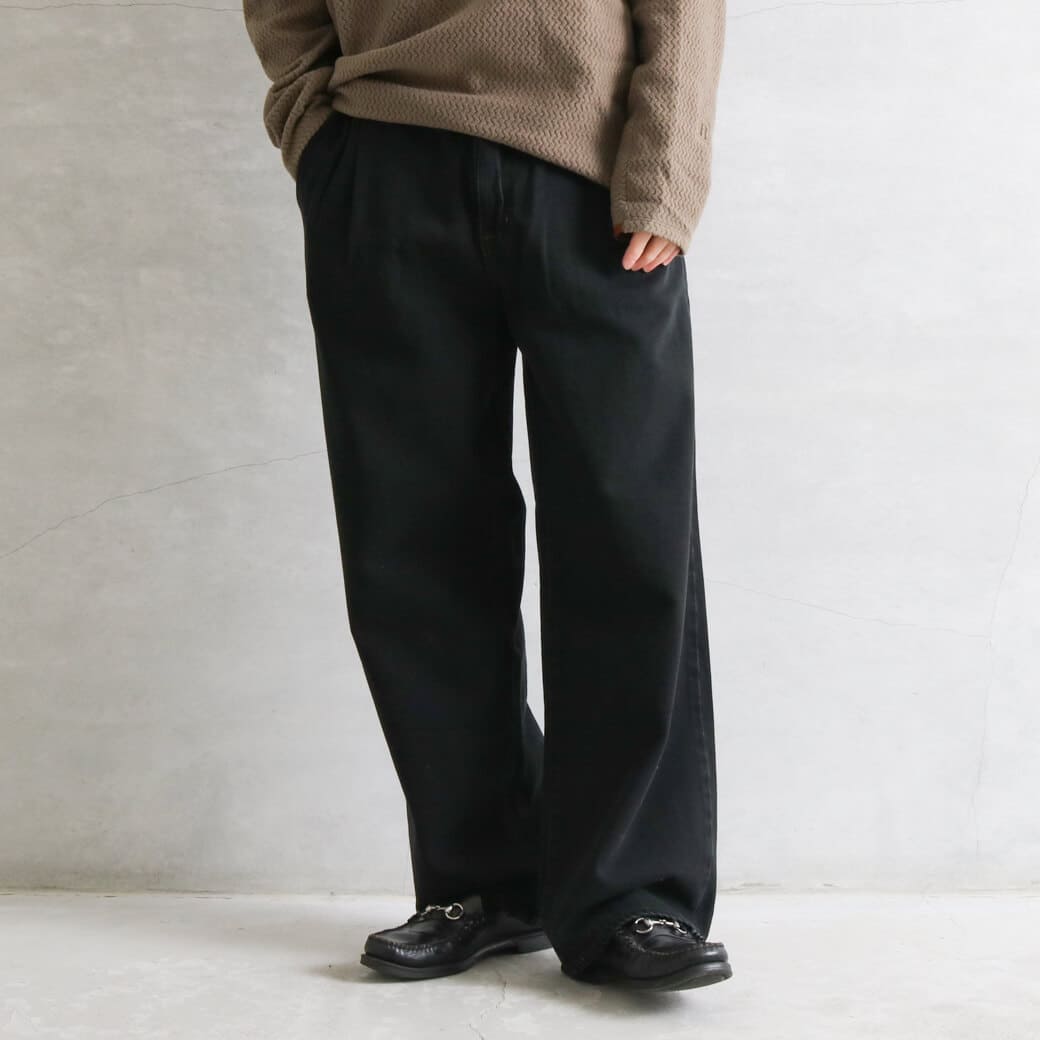 LIBERTO リベルト オハイオ ツータックリラックスバギーデニム