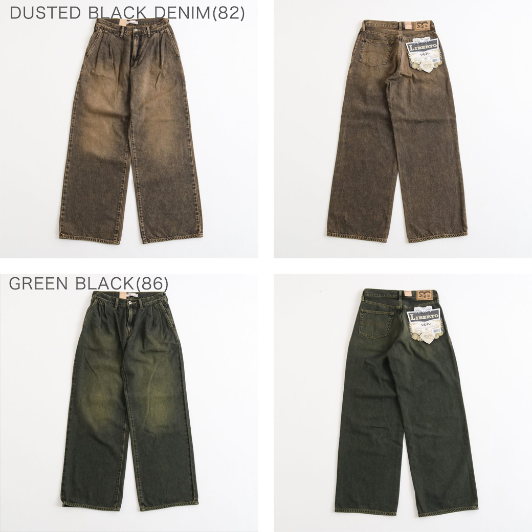 LIBERTO リベルト オハイオ ツータックリラックスバギーデニム｜BORN