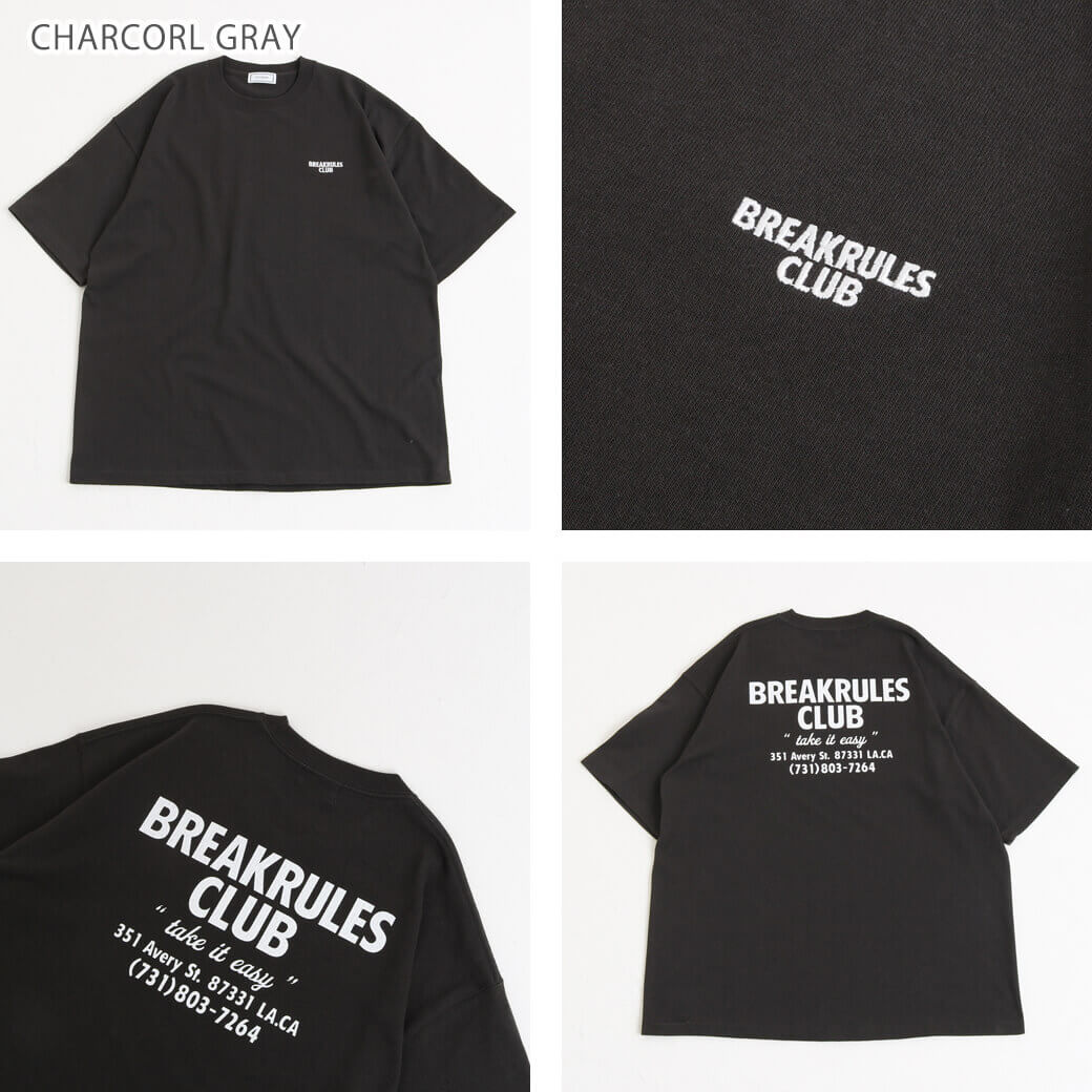 ELURON エルロン Break rule tee｜BORN FREE ONLINE SHOP