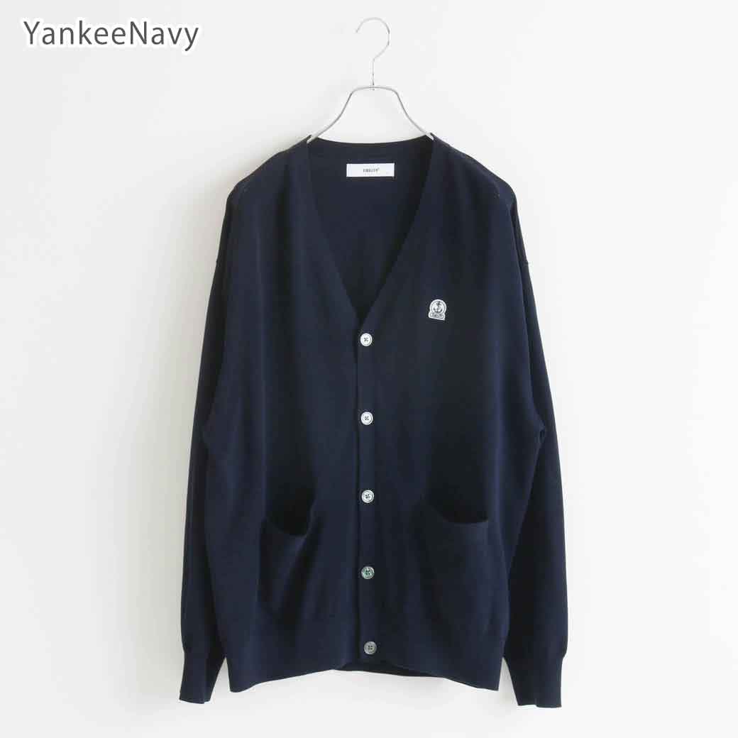 FIDELITY フィデリティ SILK MIXED KNIT V CARDIGAN｜BORN FREE ONLINE