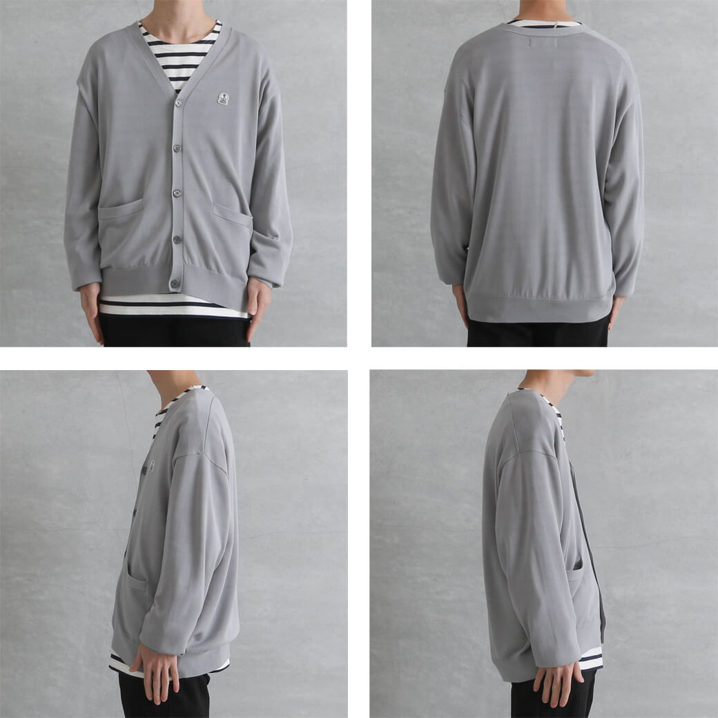 FIDELITY フィデリティ SILK MIXED KNIT V CARDIGAN｜BORN FREE ONLINE