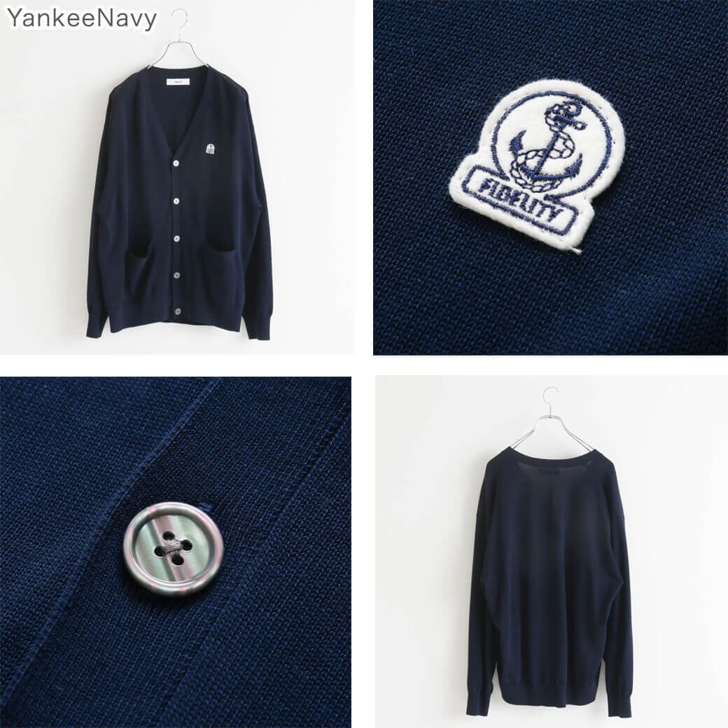 FIDELITY フィデリティ SILK MIXED KNIT V CARDIGAN｜BORN FREE ONLINE