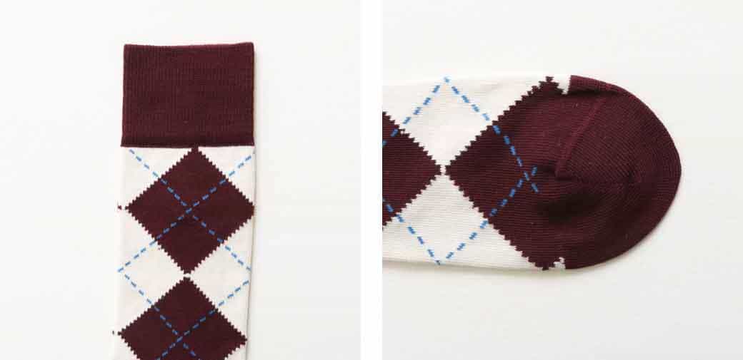 FRED PERRY フレッドペリー JACQUARD ARGYLE SOCK｜BORN FREE