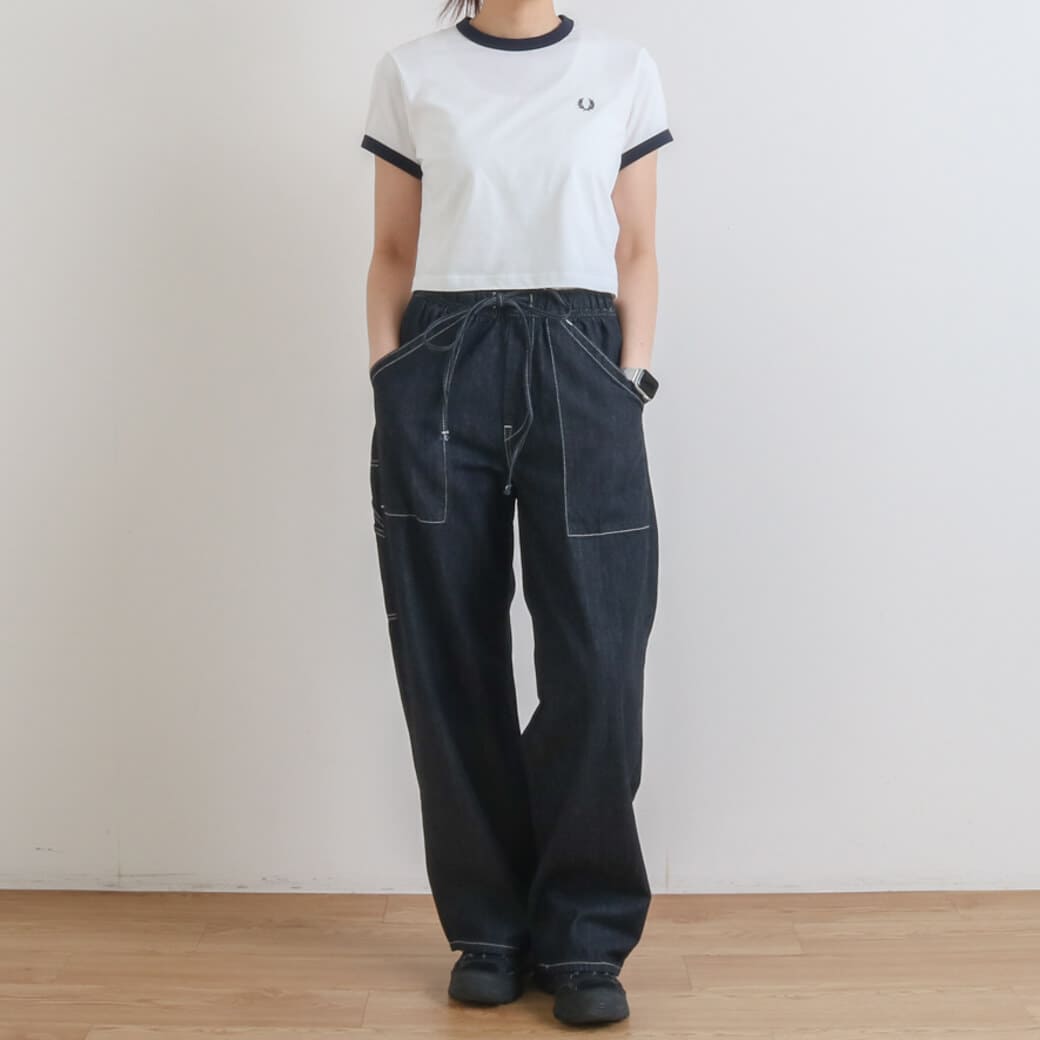 FRED PERRY フレッドペリー クロップドTシャツ｜BORN FREE ONLINE SHOP
