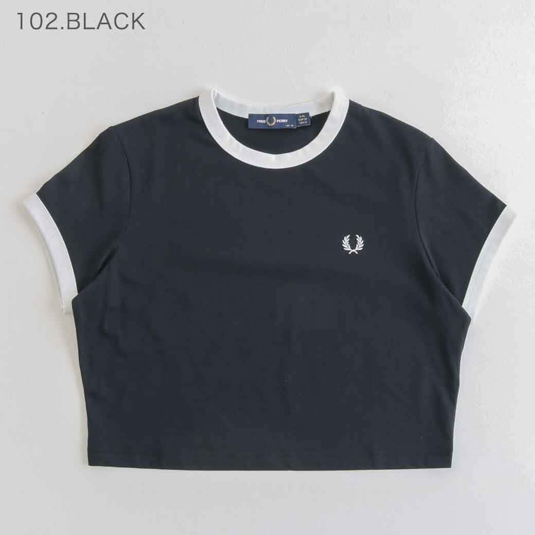 FRED PERRY フレッドペリー クロップドTシャツ｜BORN FREE ONLINE SHOP