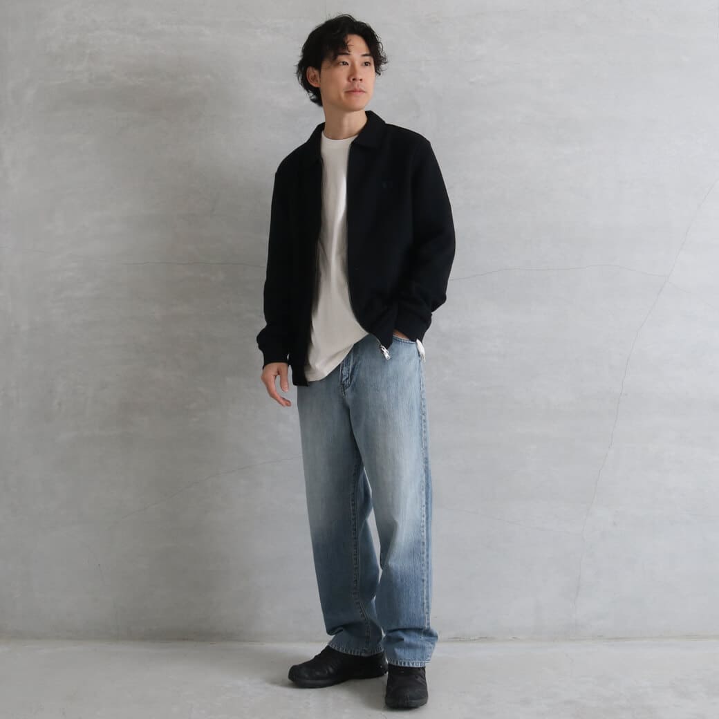 FRED PERRY フレッドペリー ジップスルーカラースウェットシャツ｜BORN