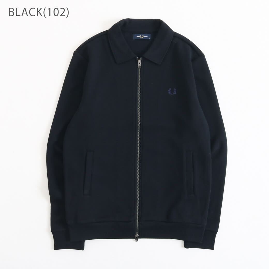 FRED PERRY フレッドペリー ジップスルーカラースウェットシャツ｜BORN