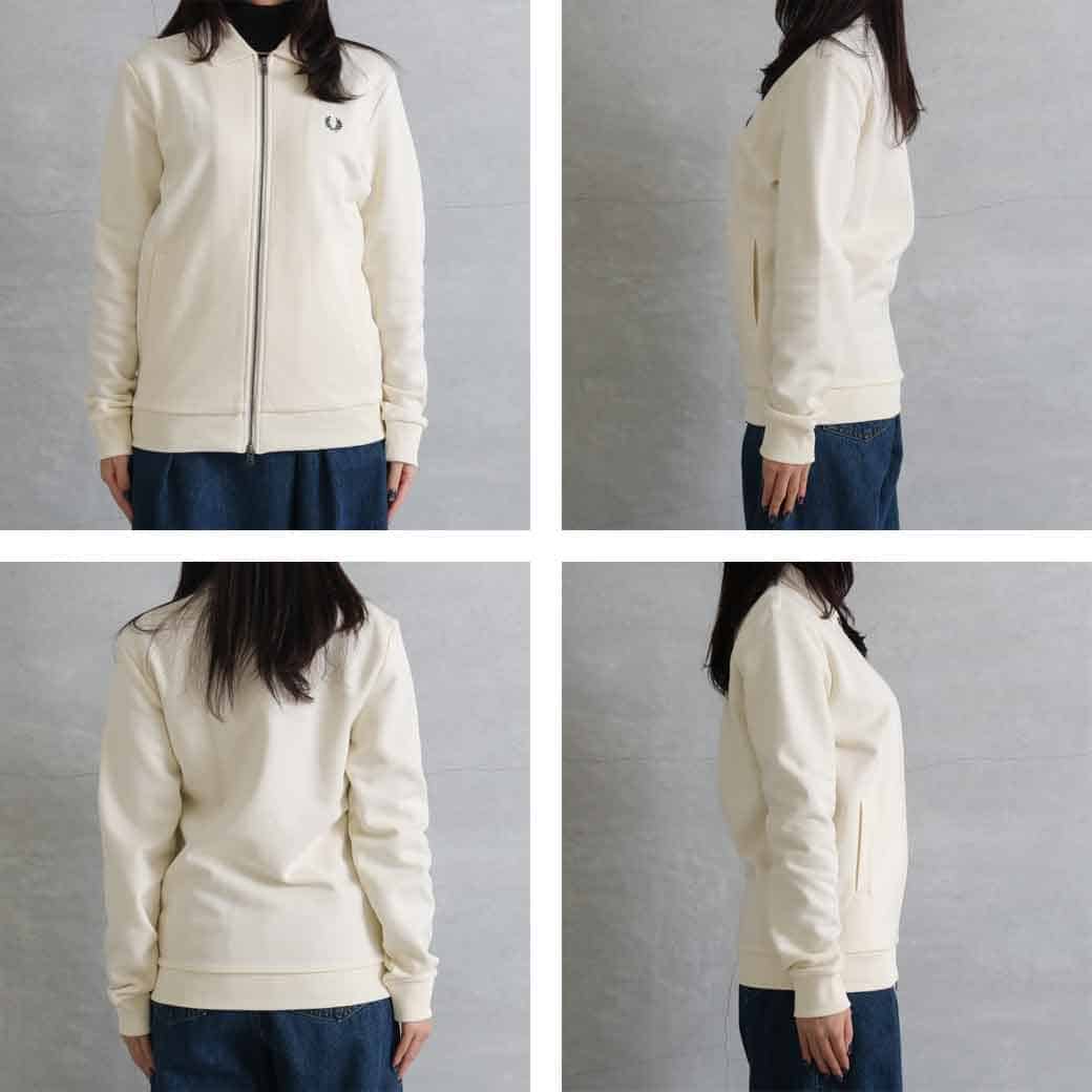 FRED PERRY フレッドペリー ジップスルーカラースウェットシャツ｜BORN