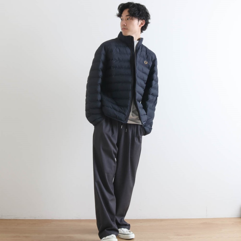 FRED PERRY フレッドペリー　中綿　ジャケット　JACKET L FRED PERRY フレッドペリー Insulated Jacket｜BORN FREE ONLINE