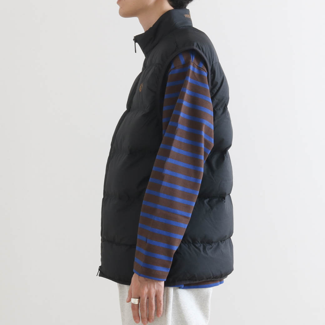FRED PERRY/フレッドペリー INSULATED GILET FRED PERRY フレッドペリー Insulated Gilet｜BORN FREE ONLINE SHOP