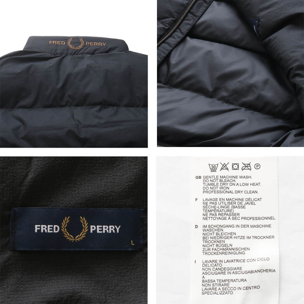 FRED PERRY フレッドペリー Insulated Gilet｜BORN FREE ONLINE SHOP