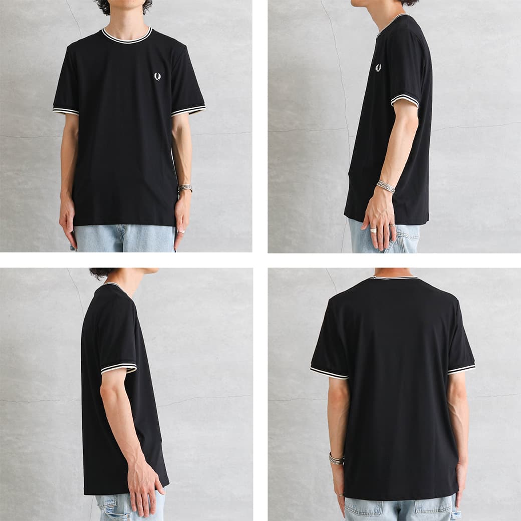 FRED PERRY フレッドペリー ツインティップド Tシャツ｜BORN