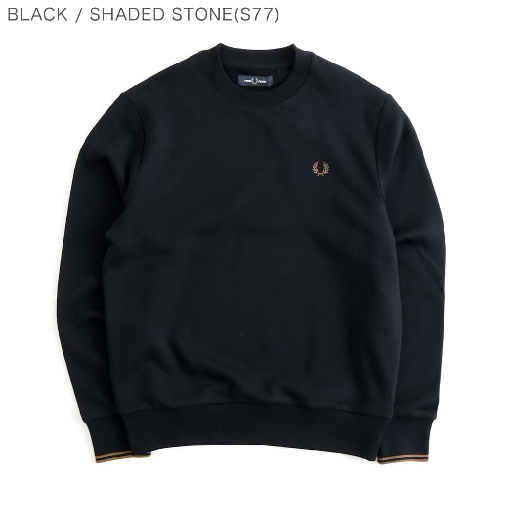 FRED PERRY フレッドペリー Crew Neck Sweatshirt｜BORN FREE ONLINE SHOP