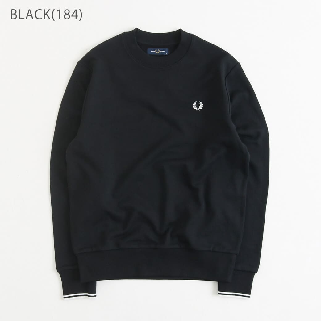 フレッドペリー TAPED CREW NECK SWEATSHIRT 黒 M 楽天市場】FRED PERRY フレッド ペリー ケーブルニット パネル