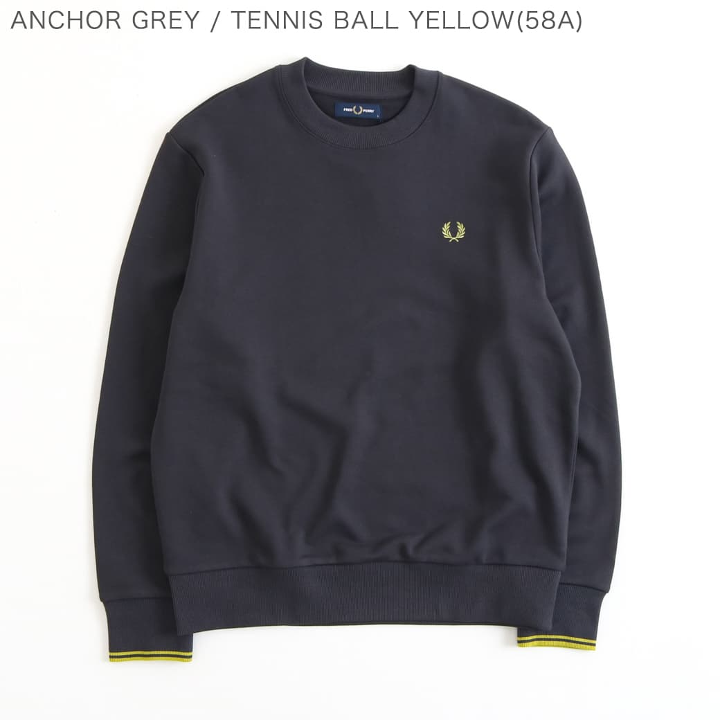 FRED PERRY フレッドペリー Crew Neck Sweatshirt｜BORN FREE ONLINE SHOP