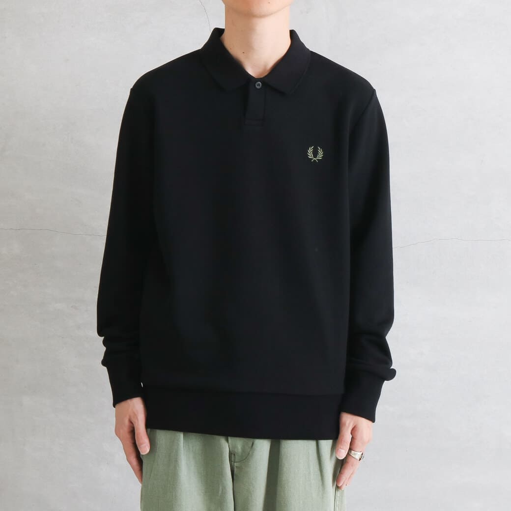 FRED PERRY フレッドペリー COLLARED SWEATSHIRT｜BORN FREE