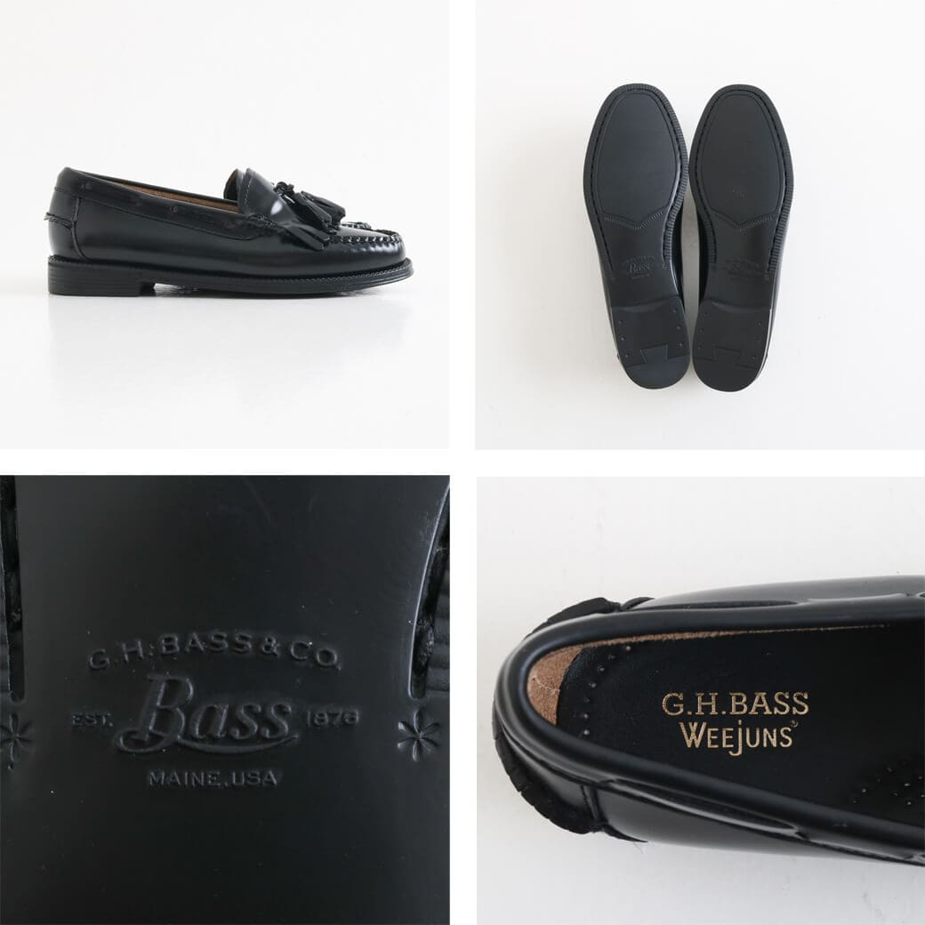 G.H.BASS ジーエイチバス レザー タッセル ローファー BA41720D｜BORN