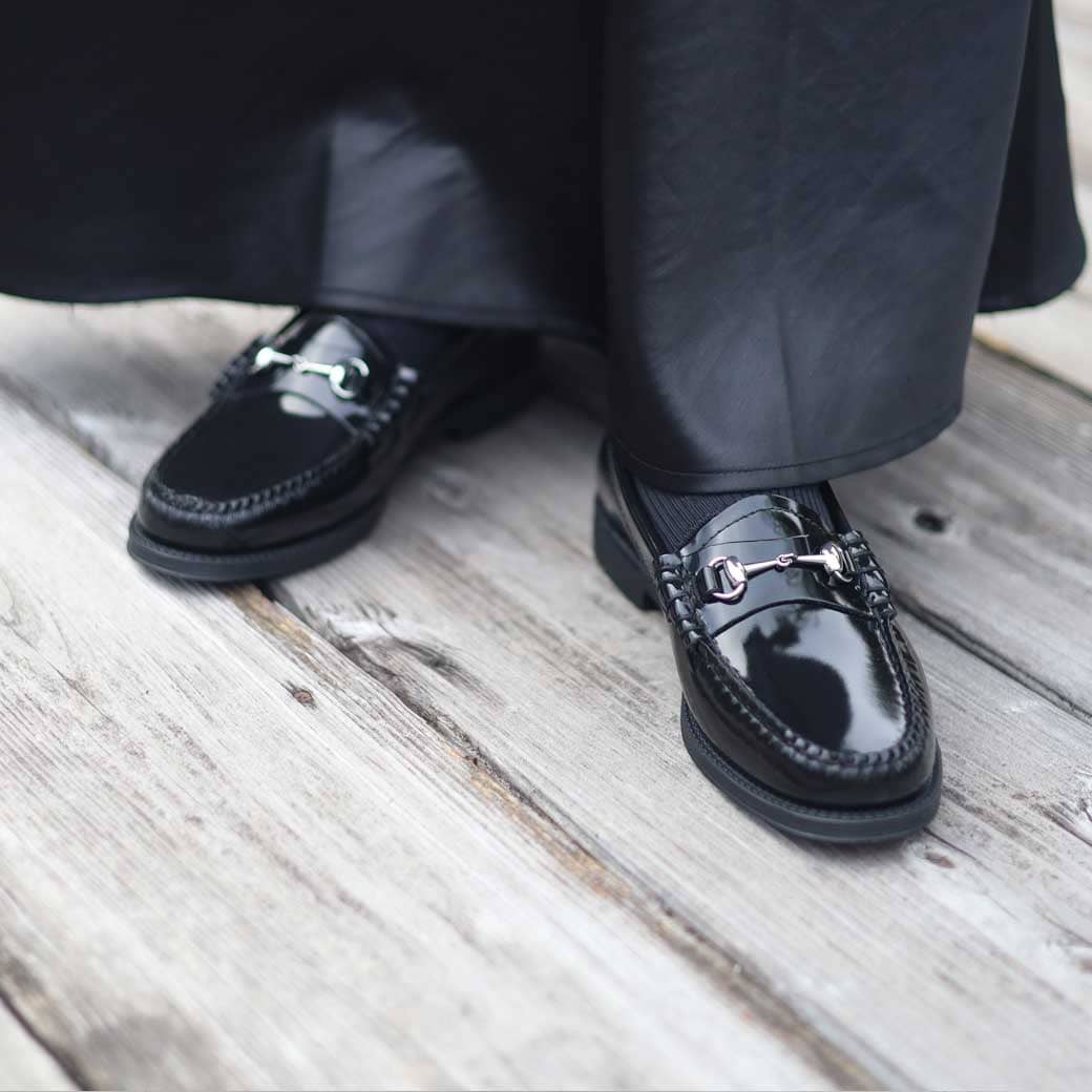 G.H.BASS ジーエイチバス ブラック パテント レザー｜BORN FREE ONLINE