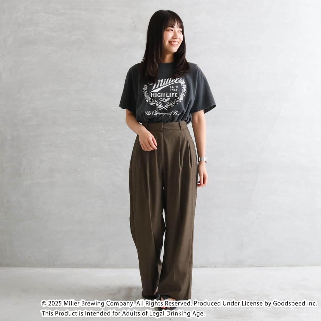 GOOD ROCK SPEED グッドロックスピード Miller LOGO T-SHIRT