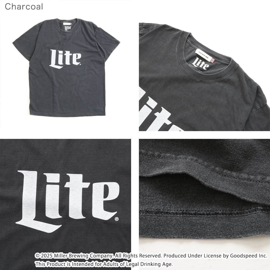 GOOD ROCK SPEED グッドロックスピード Miller LITE LOGO T