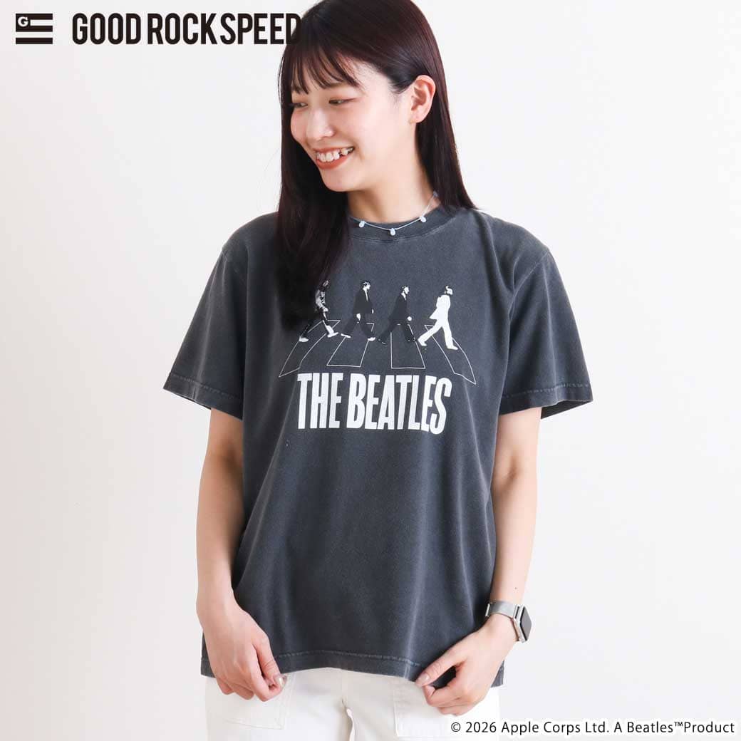 THE BEATLES グレー フェード Tシャツ 2007年 GOOD ROCK SPEED グッドロックスピード THE BEATLES | “Abbey Road