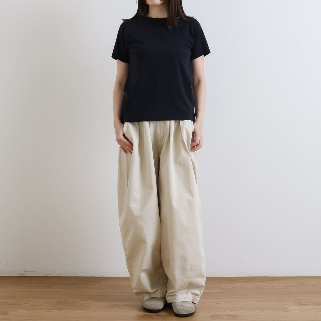 1/4まで10％OFF】grin グリン エーゲ海コーヒー刺繍半袖Tシャツ｜BORN