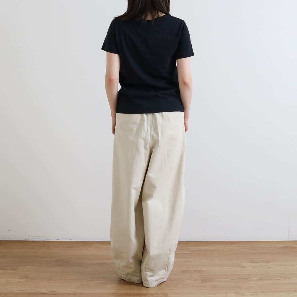 grin グリン エーゲ海コーヒー刺繍半袖Tシャツ｜BORN FREE