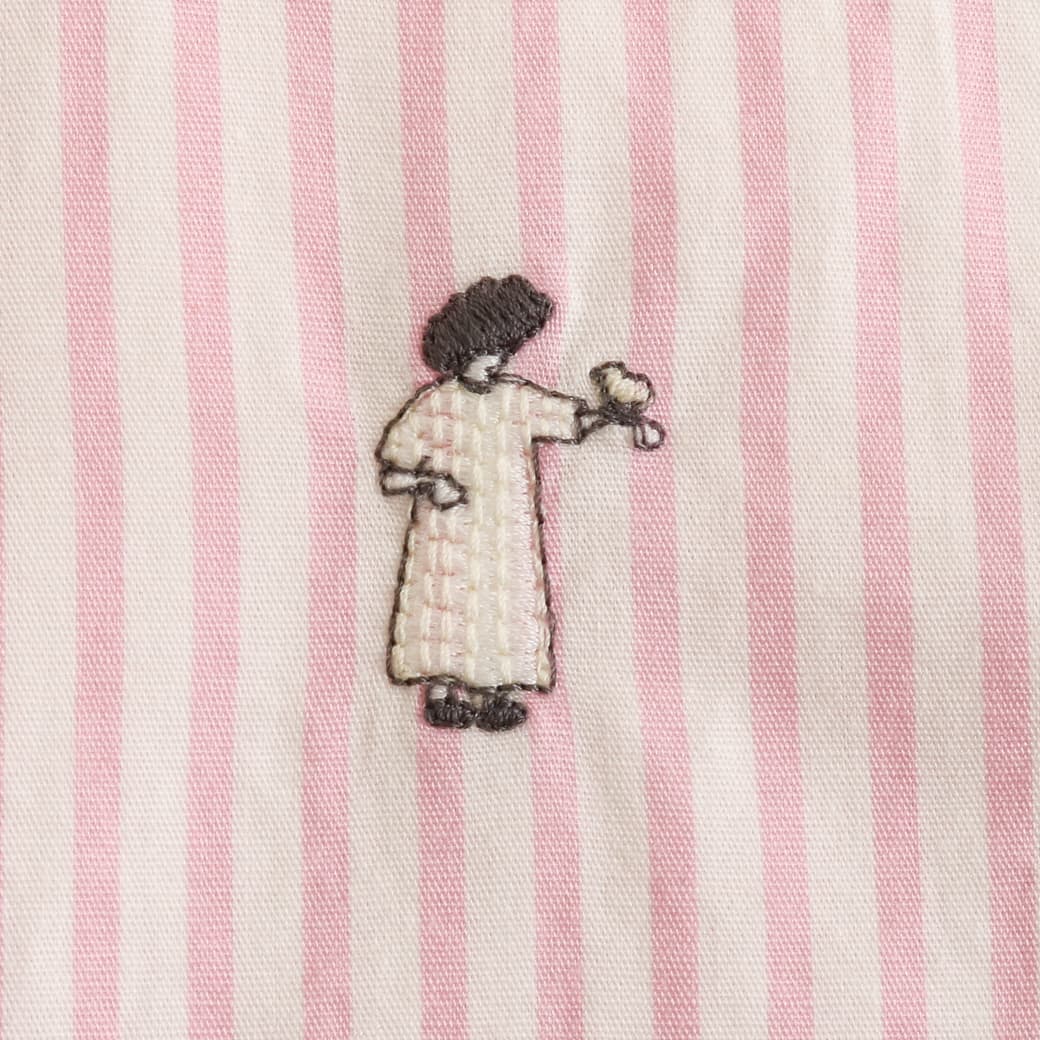 grin グリン ブロード小鳥刺繍シャツ｜BORN FREE ONLINE SHOP